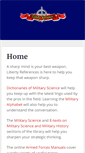 Mobile Screenshot of libertyreferences.com